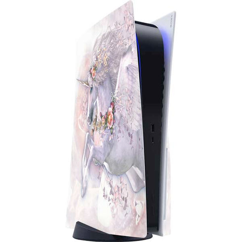 Spring Flight Unicorn by Laurie Prindle PlayStation PS5 Skins